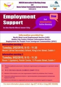 Employment Support poster