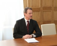 Ārlietu ministrs Ģ.V.Kristovskis tiekas ar Latviešu biedrību Austrijā