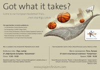 Jauno basketbolistu atlase studijām Eiropā un ASV