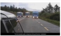 Par trikiem uz ceļa sodīti trīs kravas automašīnu vadītāji  
