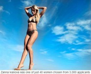 Miss Bikini Ireland fināliste - Žanna Ivanova no Latvijas