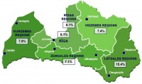 Reģistrētā bezdarba līmenis Latvijā septembra beigās sarucis līdz 7,7%