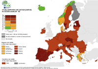 Īrija pilnībā izkļūst no tumši sarkanās zonas, Latvijā saglabājas augsta saslimstība