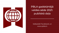 PBLA gatavojas gadskārtējai valdes sēdei