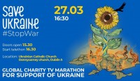 Labdarības TV koncerts-maratons <em>Save Ukraine – #StopWar</em>