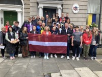Patrioti svin Latvijas Neatkarības atjaunošanas dienu
