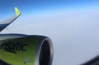 airBaltic spiesta atcelt lidojumus dzinēju apkopes kavēšanās dēļ