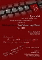 Melnās piektdienas Valentīndienas sagaidīšanas ballīte