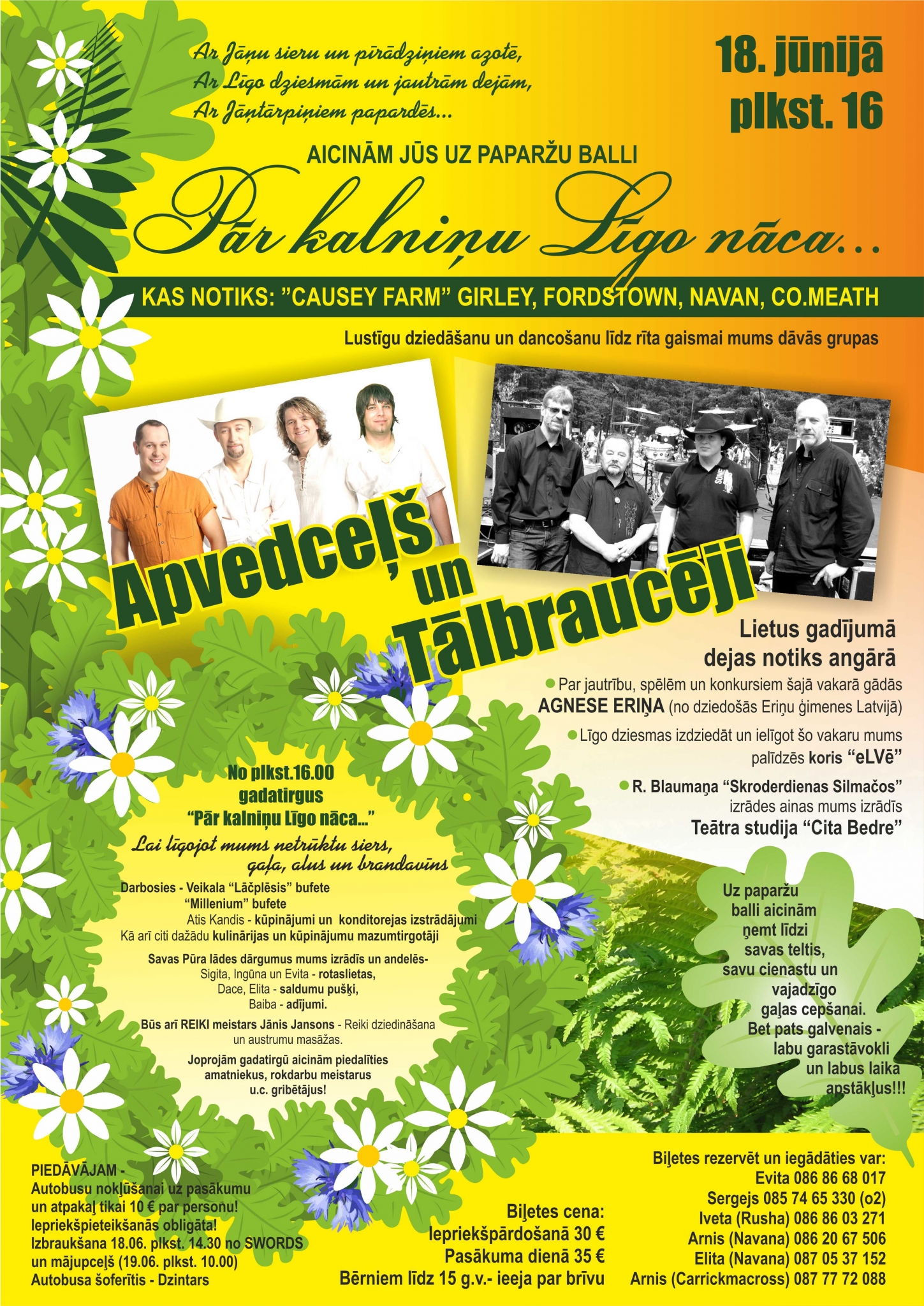 Paparžu balle “Pār kalniņu Līgo nāca…”