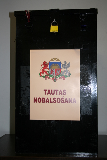 Referendums par Saeimas atlaišanu notiks 23. jūlijā