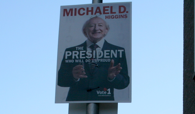 Devītais Īrijas Valsts prezidents – Michael D. Higgins