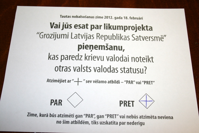 CVK apstiprina referenduma rezultātus un nosūta pateicības vēstules ārvalstu vēlēšanu iecirkņu komisijām