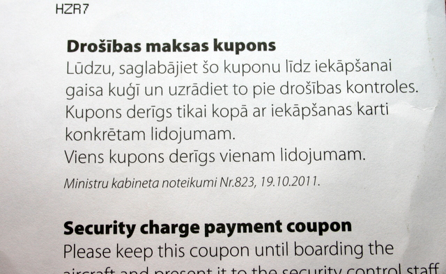 “Ryanair” pasažieriem Rīgā vairs nevajadzēs atsevišķi maksāt lidostas nodevu