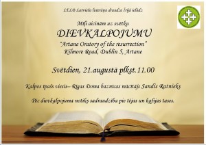 dievkalpojums Dublina