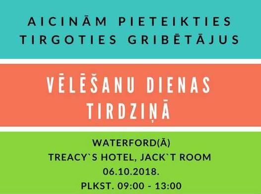 Tirgotājus aicina pieteikties Vēlēšanu Dienas Tirdziņam