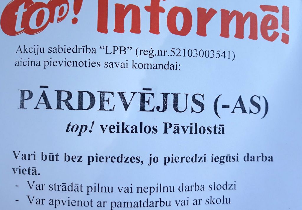 Reģistrētā bezdarba līmenis Latvijā oktobra beigās sarucis līdz 7,4%