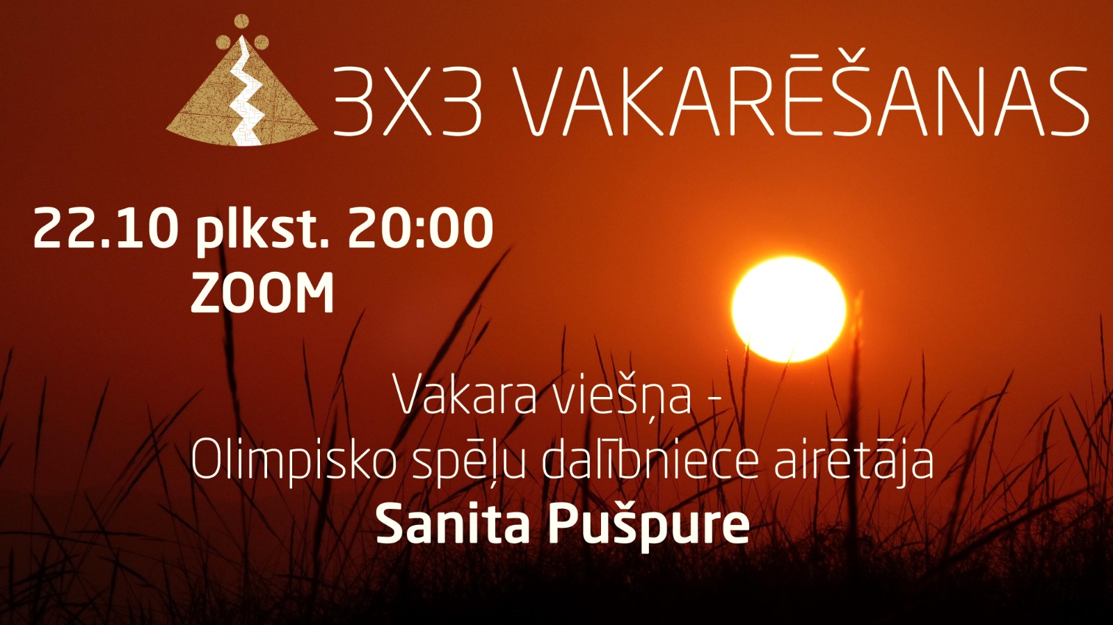 3×3 vakarēšana ar pasaules čempioni Sanitu Pušpuri