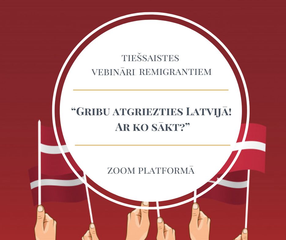 NVA EURES šogad rīkos četrus tiešsaistes seminārus par reemigrāciju