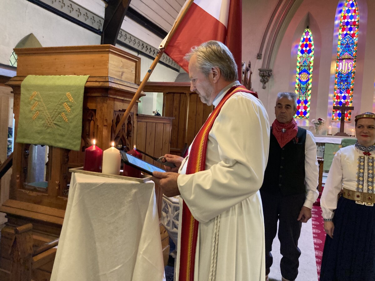 Kristus Apvienotās luterāņu draudzes dievkalpojums augustā