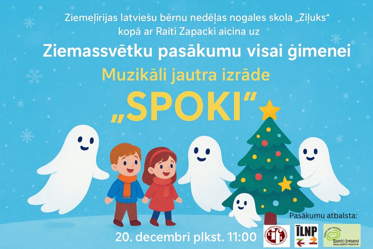 Ziemassvētku pasākums visai ģimenei Ziemeļīrijā