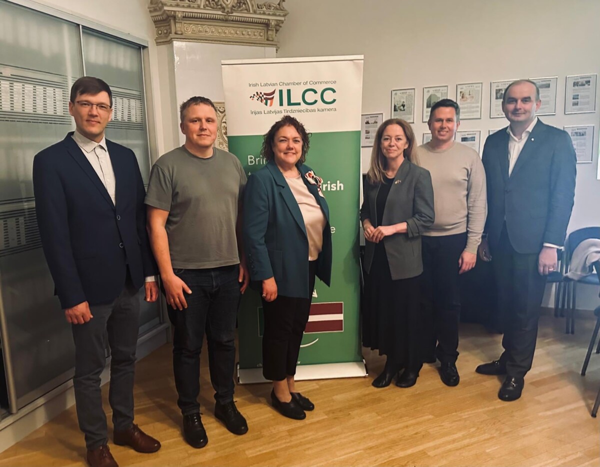 Īrijas Latvijas Tirdzniecības kamera prezentē jauno stratēģiju un uzsver diasporas lomu sadarbībā