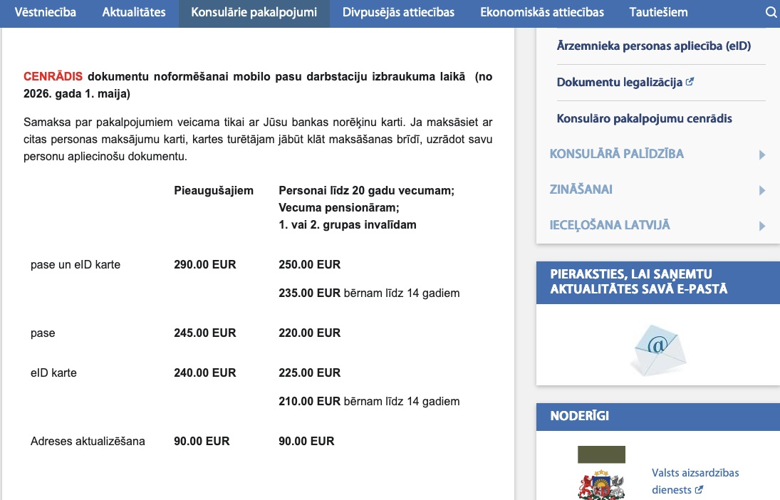 Izbraukums ar mobilo pasu darbstaciju Belfāstā