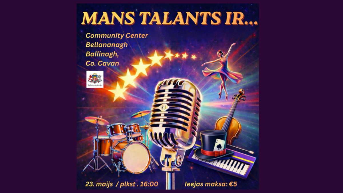 “Mans talants ir…” aicina. Nāc, piedalies un vērtē!
