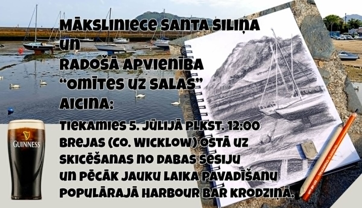 Zīmēsim Brejas ostu!