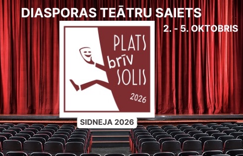 Diasporas teātru saieta “PLATS solis” nosaukums šogad ir “PLATS brīvSOLIS”