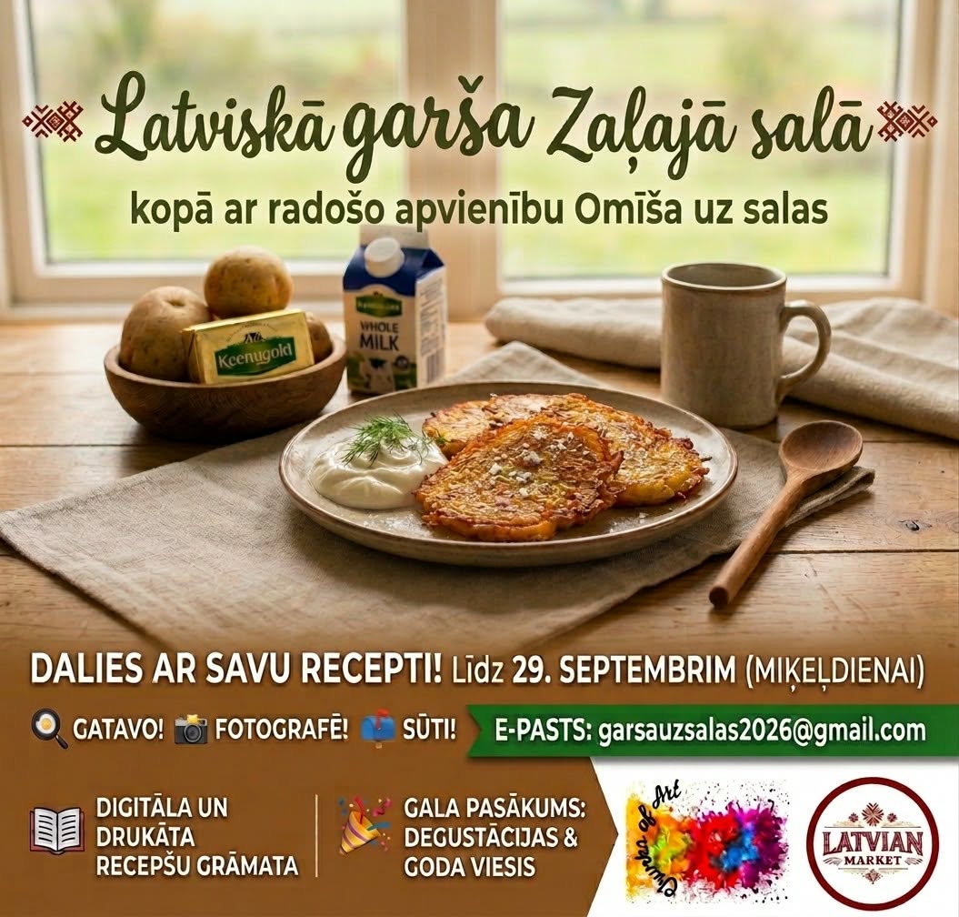 “Latviskā garša Zaļajā salā”